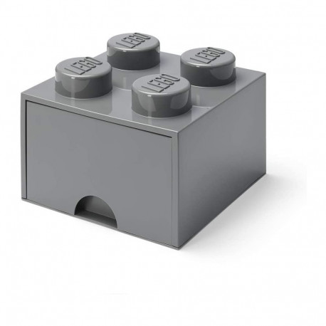 Room Copenhagen LEGO Storage Brick Drawer 4, storage box (dark grey)