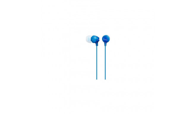 Sony MDR-EX15 headphones (blue)