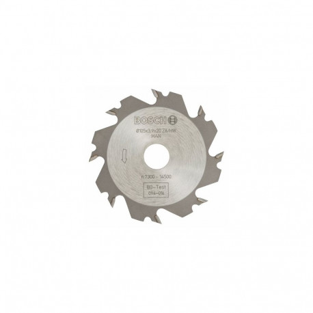 Schlitzfräser Ø 105mm x 20mm, 8Z (für Schattenfugenfräse GUF 4-22 A und PSF 22 A)