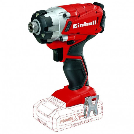 Power X-Change Akku-Schlagschrauber TE-CI 18/1 Li - Solo, 1/4", 18Volt (rot/schwarz, ohne Akku und L