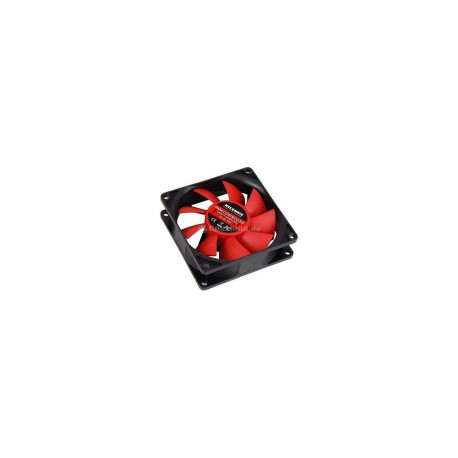 Performance C PWM Serie 80x80x25 (schwarz/rot, 80 mm)
