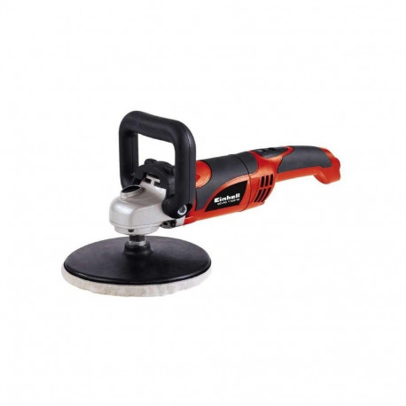 Poliermaschine und Schleifmaschine CC-PO 1100/1 E (rot/schwarz, 1.100 Watt, Schleifscheibe Ø 180mm)