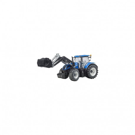 New Holland T7.315 03121, sinine/hall, esilaaduriga