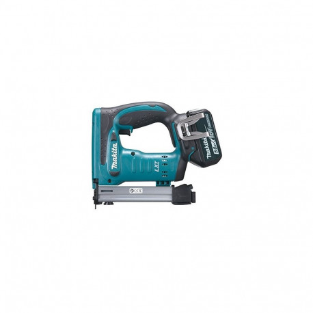 Aku-klambripüstol DST221RTJ 18V 2x Li-Ionen-Akku 5,0Ah MAKPAC Gr.2, sinine/must