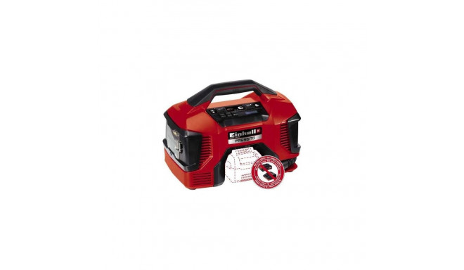 Power X-Change Hybrid-Kompressor PRESSITO, 18Volt / 220Volt (rot/schwarz, ohne Akku und Ladegerät)