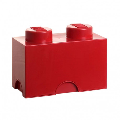LEGO Storage Brick 2 rot (rot)
