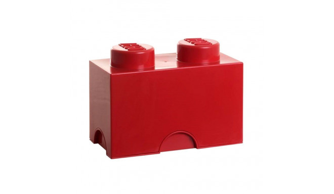 LEGO Storage Brick 2 rot (rot)
