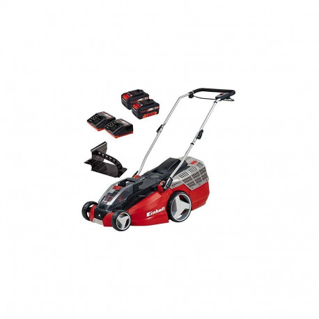 akutoitega muruniiduk GE-CM 43 Li M Kit 36Volt (2x18V) 2x Li-Ionen Akku 4,0Ah, punane/must