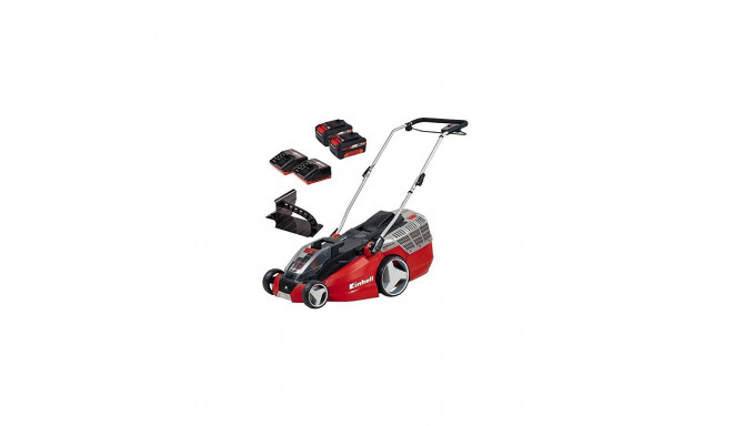 akutoitega muruniiduk GE-CM 43 Li M Kit 36Volt (2x18V) 2x Li-Ionen Akku 4,0Ah, punane/must