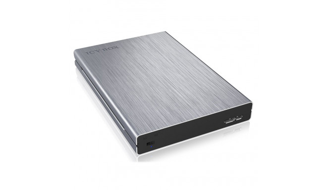 ICY BOX IB-241WP - 2.5 SATA - USB 3.0 - silver
