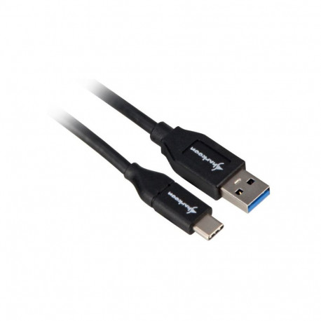 USB 3.2 Gen 2 kaabel USB-A pistik > USB-C pistik 1m, must