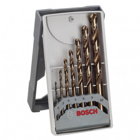 PRO Stainless Steel HSS-Co Metallbohrer-Set, 7-teilig