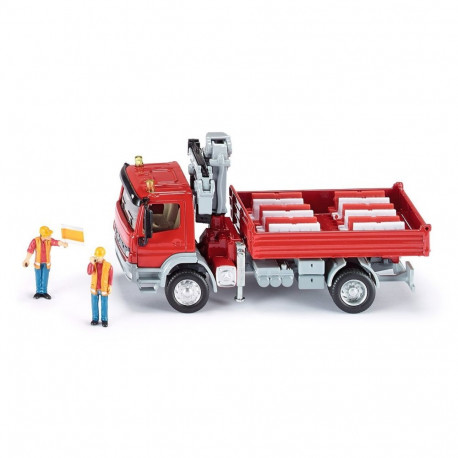 Mercedes Atego 3534 SUPER kraanaga, punane