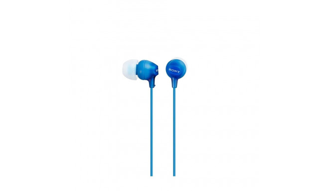 Sony MDR-EX15APLI - niebieskie