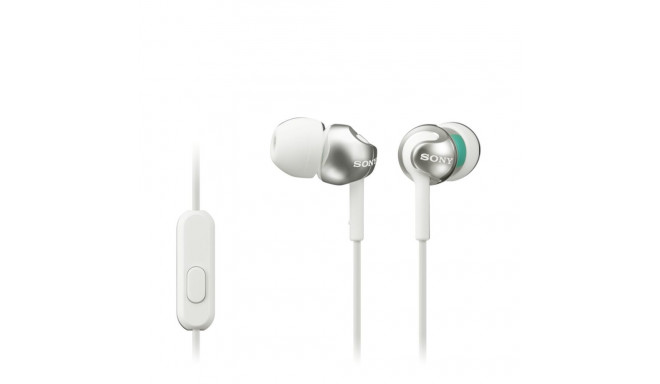 Sony MDR-EX110APW - białe