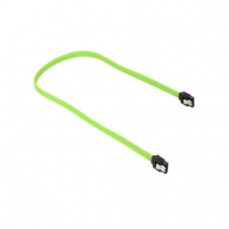 Sata III Kabel sleeve (grün, 30 cm)