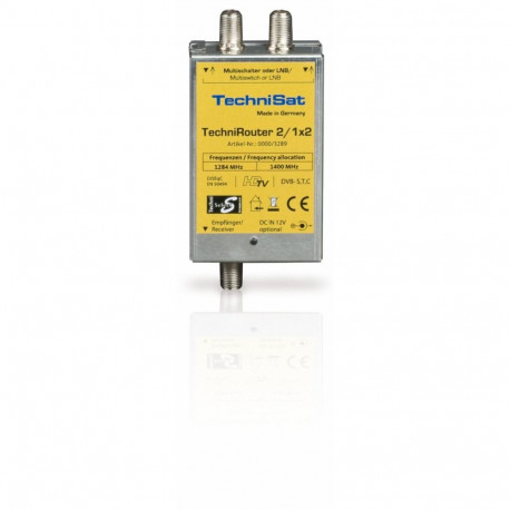 TECHNIROUTER MINI 2/1X2, hõbedane