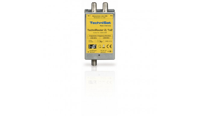 TECHNIROUTER MINI 2/1X2, hõbedane