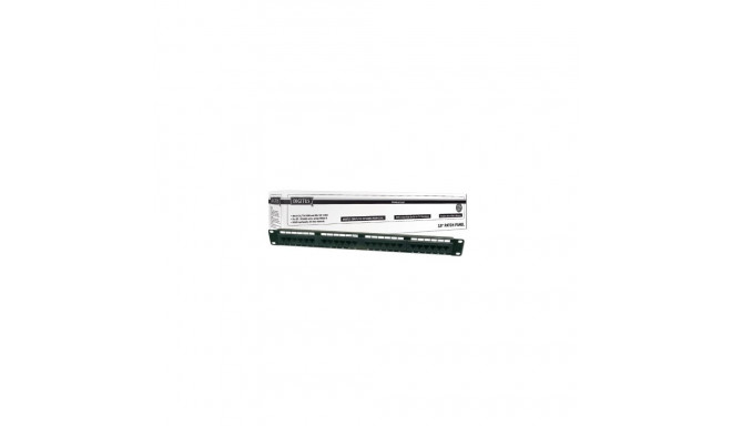 Patchpanel DN-91524U (schwarz, 19", Cat.5e, Retail)