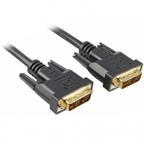 Kabel DVI-D > DVI-D (schwarz, 5 Meter, Single Link, 18+1)