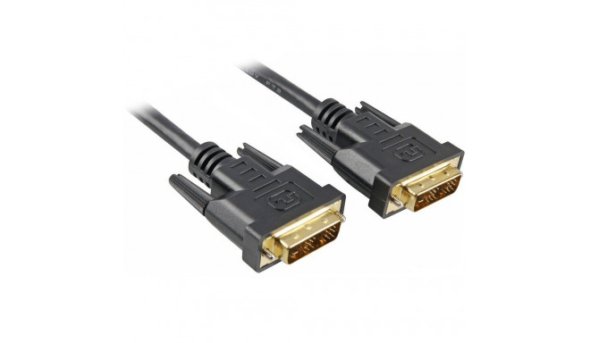 Kabel DVI-D > DVI-D (schwarz, 5 Meter, Single Link, 18+1)