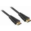 High Speed HDMI-Kabel mit Ethernet (schwarz, 5 Meter)