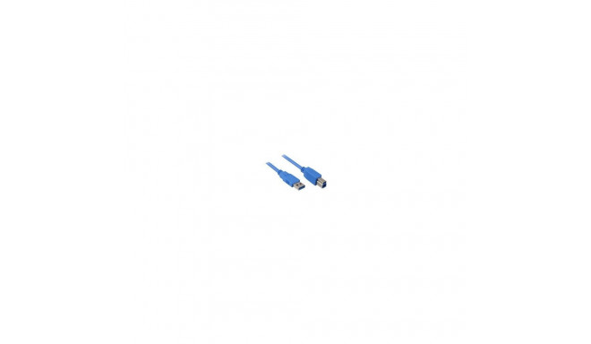 USB 3.2 Gen 1 kaabel USB-A pistik > USB-B pistik 5m, must