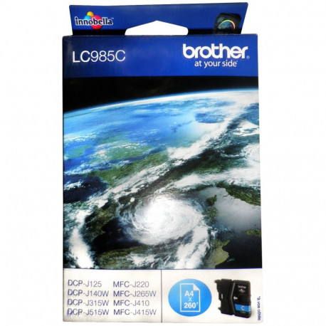 Brother ink cartridge LC-985C, cyan