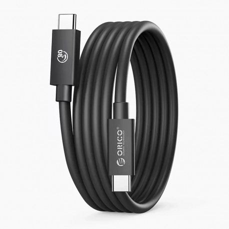 Orico USB4 Thunderbolt 5 Cable 80Gbps 240W USB-C to USB-C 1.5m - Black