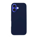 3mk Silicone Case for iPhone 16 Plus - navy blue