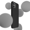 3mk Silicone Case for iPhone 11 - black