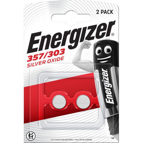 Energizer battery Silver Oxide 357/303 ZM BP2