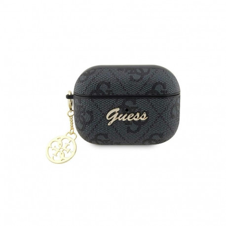 Guess GUAP2G4GSMK AirPods Pro 2 cover black/black 4G Charm Collection