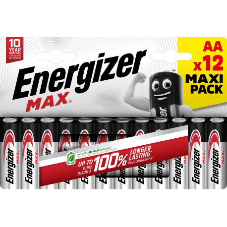 Energizer patarei Max Alkaline AA DHP12
