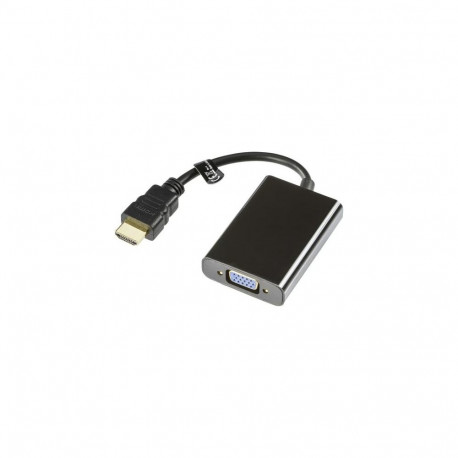 Deltaco HDMI-VGA7 video cable adapter 0.2 m HDMI Type A (Standard) VGA (D-Sub) Black