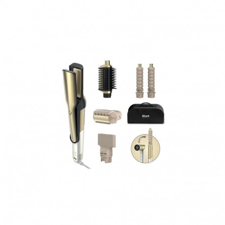 Shark HD6051SEU hair styling tool Multistyler Airflow Gold 1500 W 2.44 m