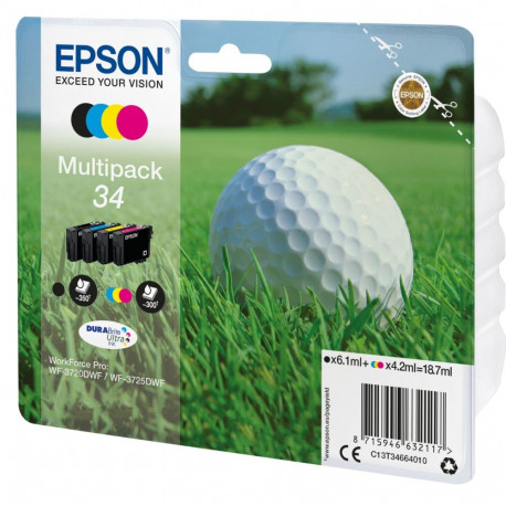 Epson tindikassettide multipakk (C13T34664010)