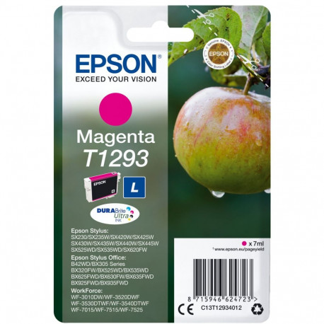 Epson tindikassett T1293, magenta (C13T12934012)