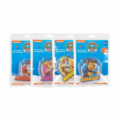 Paw Patrol Hot/Cold Gel Compresse Set Different Colors 4 pcs