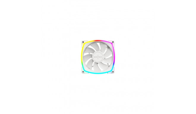 CASE FAN 120MM/RX120 PWM WHITE MONTECH