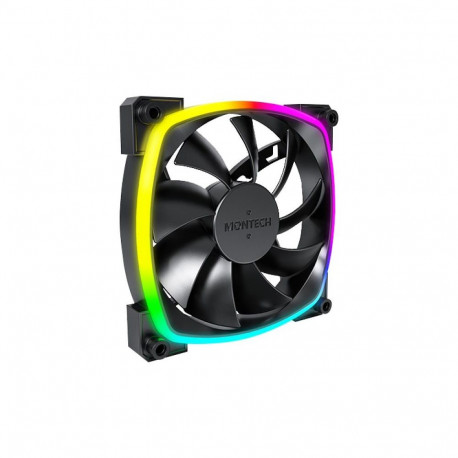 CASE FAN 120MM/AX120 PWM BLACK 3 IN 1 MONTECH