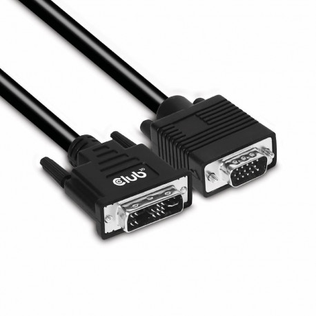 CABLE DVI-A TO VGA 3M/M/M CAC-1243 CLUB3D