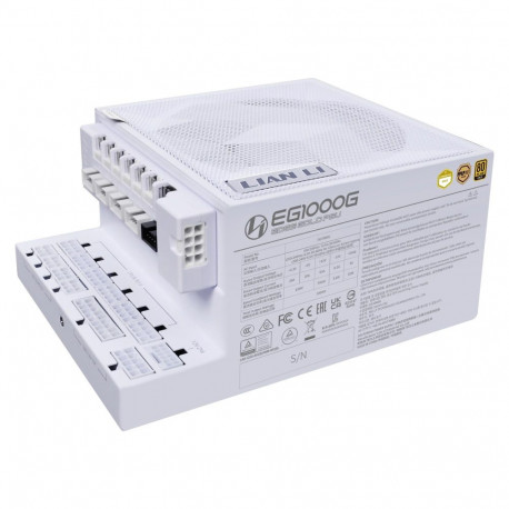 Power Supply|LIAN LI|EDGE GOLD 1000|1000 Watts|Efficiency 80 PLUS GOLD|PFC Active|G9P.EG1000G.WH00.E