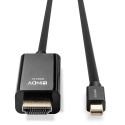 CABLE MINI DP TO HDMI 1M/36926 LINDY