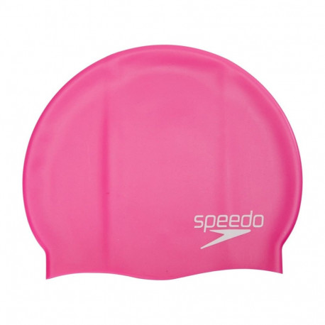 Ujumismüts Speedo Plain Moulded Silicone Junior roosa