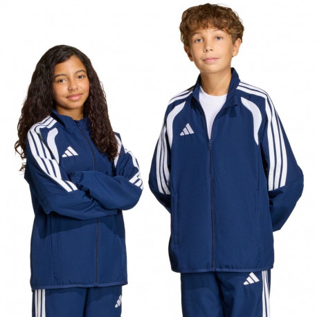Bluza dla dzieci adidas Tiro 26 League Presentation granatowa KA6414 164cm