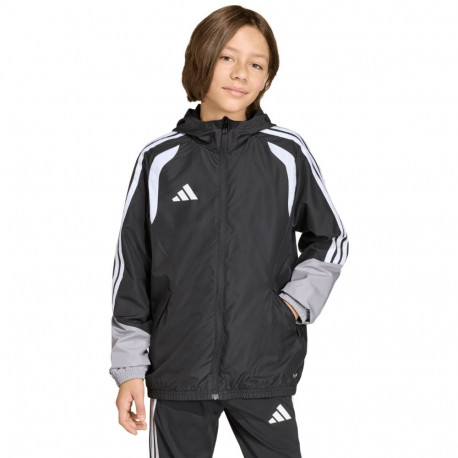 Kurtka dla dzieci adidas Tiro 26 Competition All Weather czarna KB0156 128cm