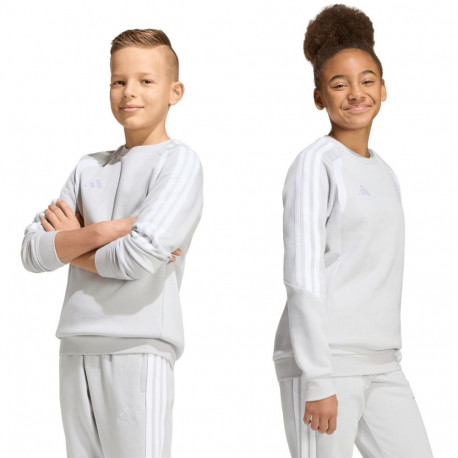 Bluza dla dzieci adidas Tiro 26 League Sweat Crew szara KF5823 152cm