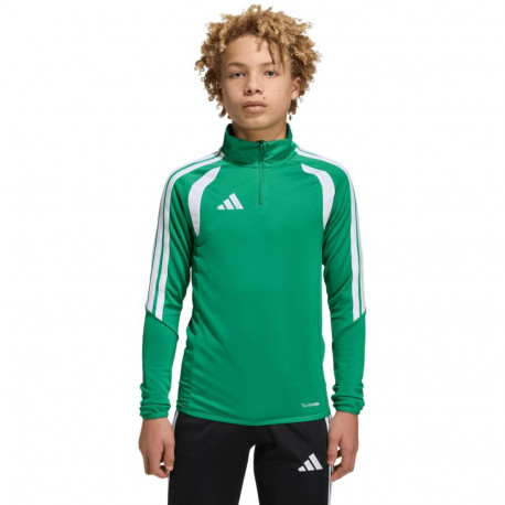 Adidas laste pusa Tiro 26 League Training Top JY7160 140cm, roheline-valge