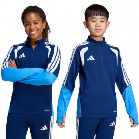 Bluza dla dzieci adidas Tiro 26 Competition Training Top niebieska JN2286 140cm